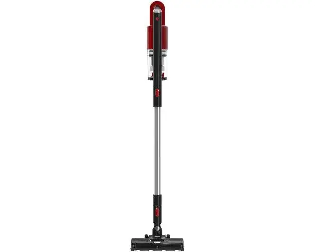 Aspirator vertical HEINNER RED TWILIGHT HSVC-M21.6RD, 150 W, acumulator li 21.6v, filtrare ciclonica, dubla utilizare: de mana sau vertical, 2 viteze, capacitate: 0.5l, autonomie max 30 min, accesoriu montare perete, Rosu