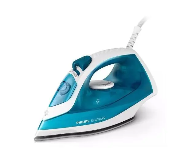 Fier de calcat cu abur Philips GC1744/20, 2000 W, Rezervor 220 ml, Albastru