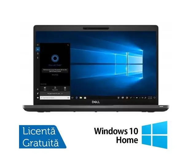 Laptop Refurbished Dell Latitude 5400, Intel Core i5-8365U 1.60 - 4.10GHz, 8GB DDR4, 256GB SSD, 14 Inch Full HD, Webcam + Windows 10 Home