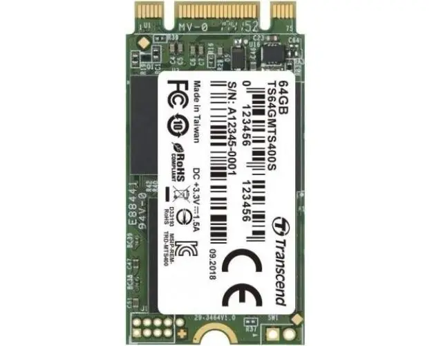 SSD Transcend MSA220S, 64GB, mSATA 3D NAND, SATA3
