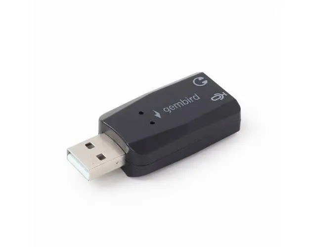 Placa de sunet premium, USB, Gembird Virtus Plus, conectori Jack 3.5 mm