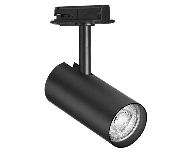 Spot LED pe sina Ledvance TRACKLIGHT L CYLINDER, 1xGU10 (neinclus), max 35W, IP20, reglabil, Ø55x140mm, Negru