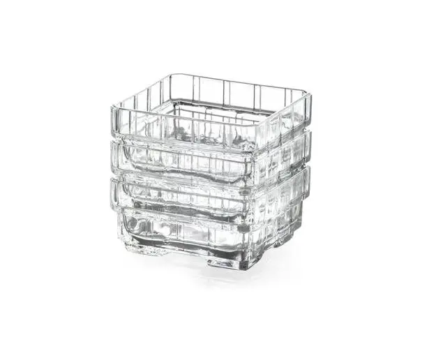 Set 6 boluri superpozabile Click Clack pentru aperitiv Stack, RCR Crystal, 12 cl, Stivuibile in 2 moduri
