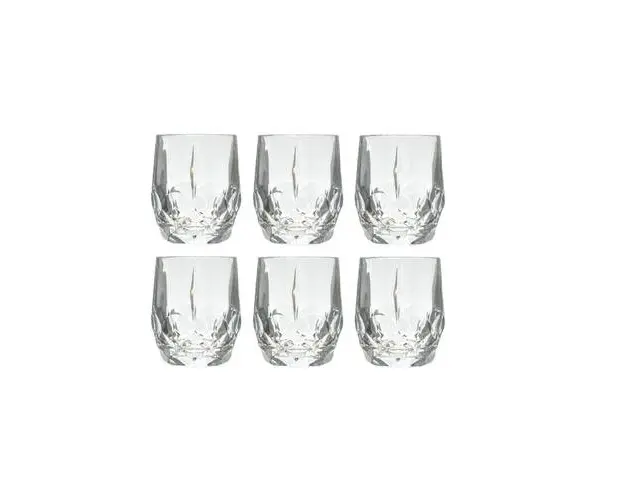 Set 6 pahare whisky Alkemist, RCR Crystal, Ideale pentru whisky, lichior si cocktail-uri, 35 cl