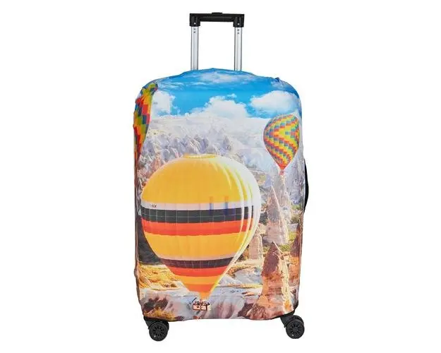 Husa troler, Mondo Way, model Cappadocia, elastica, cu inchidere fermoar, Lycra, marimea M (Multicolor)