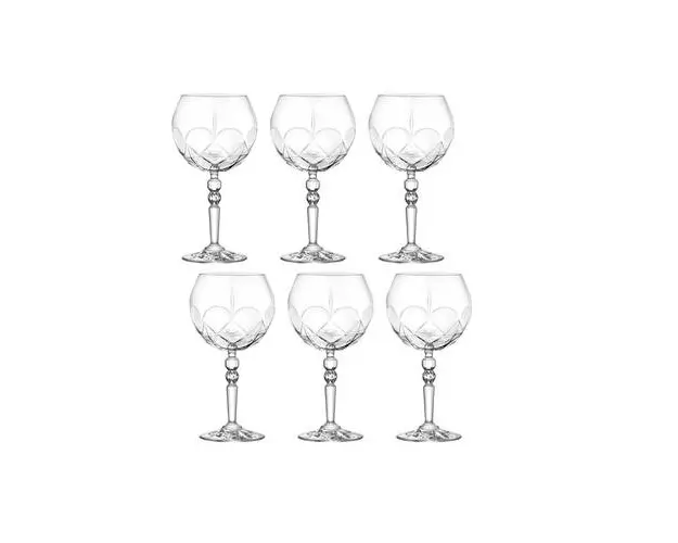 Set 6 pahare gin tonic Alkemist, RCR Crystal, Ideale pentru gin si cocktail-uri, 58 cl