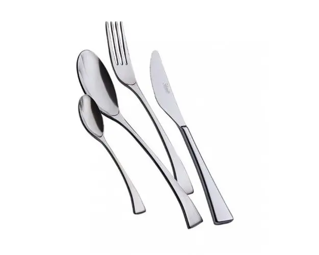 Set 24 tacamuri Oceania, Salvinelli, Grosime 3.5 mm, Inox 18/10, Cutie panoramica