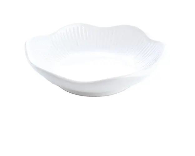 Bol de Salata Rotund, 28 cm, Ceramica, Alb