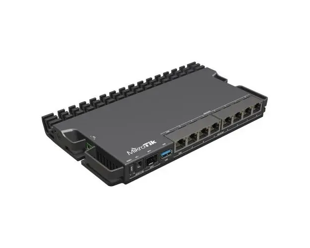 Router Mikrotik RB5009Upr+S+IN, Rack Mountable, PoE on all ports