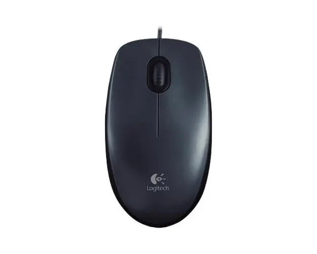 Mouse cu fir LOGITECH M100 910-006652, USB, 1000 DPI (Negru)