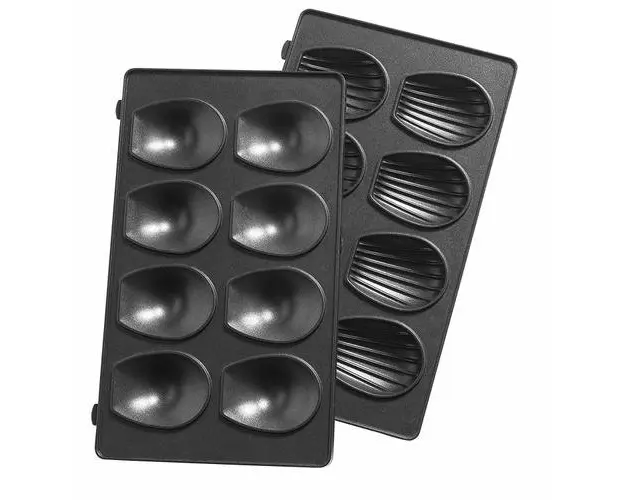 Set 2 placi pentru Mini Madeleine Tefal Snack Collection+ Carte de retete