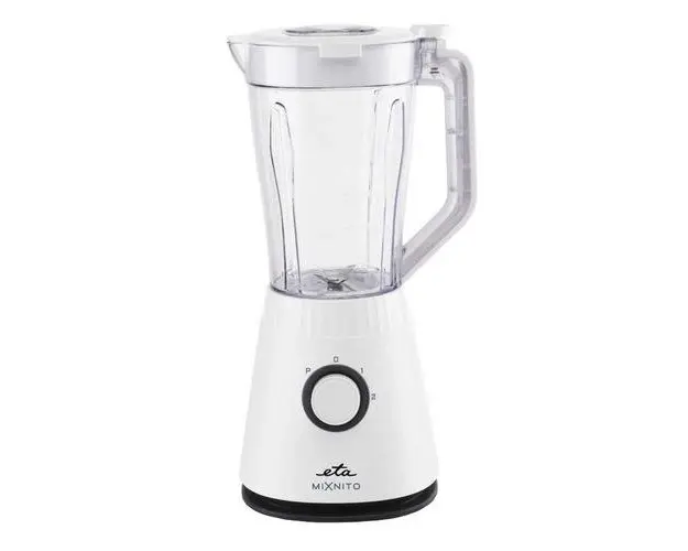 Blender ETA Mixnito 2011 90000, 600 W, 1.5 litri, 2 trepte, BPA FREE, Alb