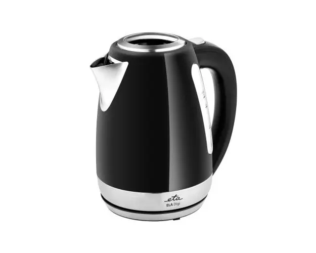 Cana fierbator ETA Ela Digi 9598 90020, 1.7 L, 2100 W, otel inoxidabil, control temperatura (Negru)