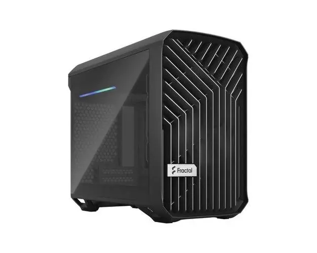 Fractal Design Torrent Nano carcasa mITX cu fereastra intunecata Black TG Dark Tint (Negru)