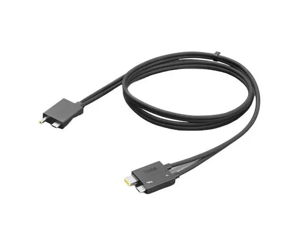 Cablu thunderbolt, Lenovo, 0.7 m, Negru