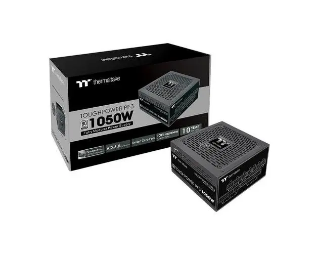 Sursa de alimentare, Thermaltake, 1050W, Negru