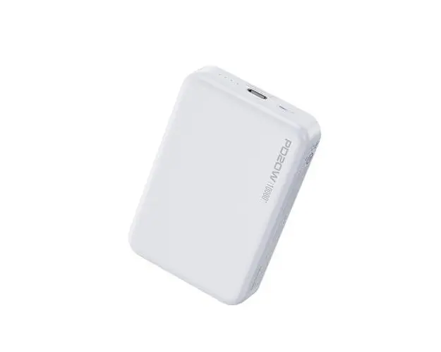 Acumulator Extern Magnetic Wekome, 1000mAh (Alb)