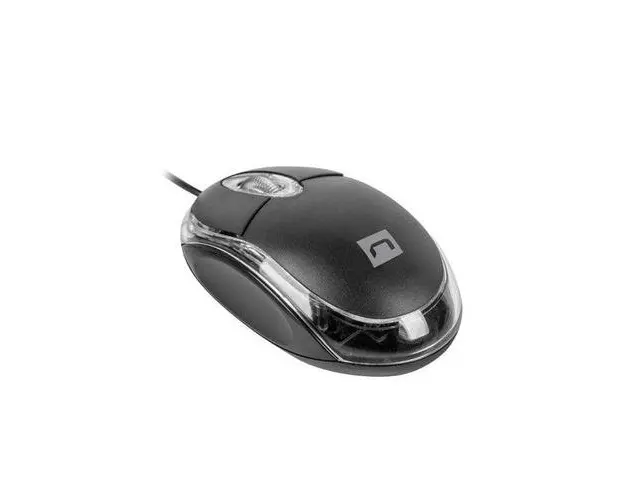 Mouse Natec Vireo 2, USB, 1000 DPI (Negru)