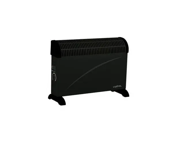 Incalzitor prin convectie Luxpol, 2000W, Negru