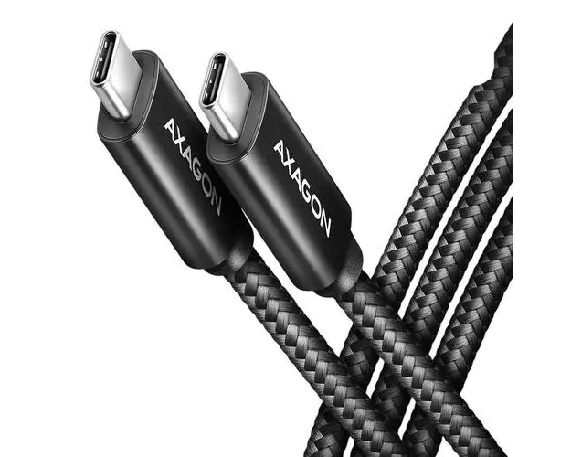 Cablu de incarcare USB-C Axagon, 2,5 m, Negru