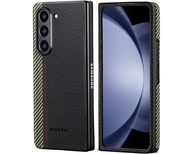 Husa Pitaka MagEZ Air Aramida 600D compatibila cu Samsung Galaxy Z Fold5 Overture