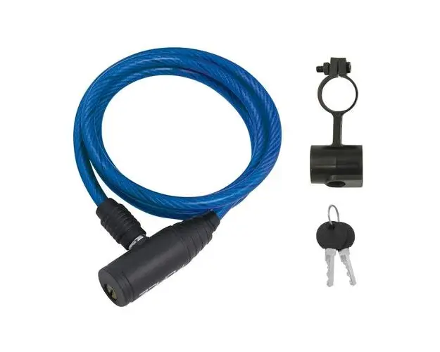 Antifurt Force Eco spiralat 120/8mm Albastru