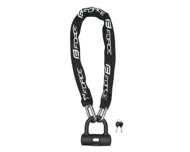Antifurt cu zale Force 100 cm/ 10 mm, Negru