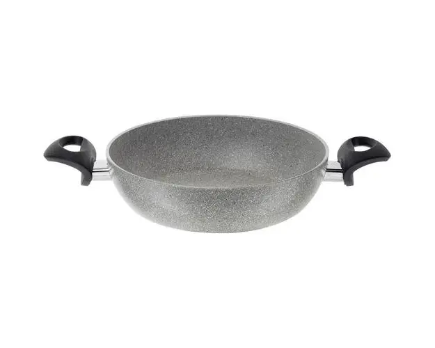 Tigaie Ballarini FERG3K0.24D, Aluminiu forjat, 24 cm, Gri