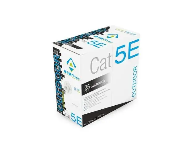 Cablu F/UTP, cat.5e, PE, 4x2x24AWG, 305m, EXTERIOR USCAT ALANTEC