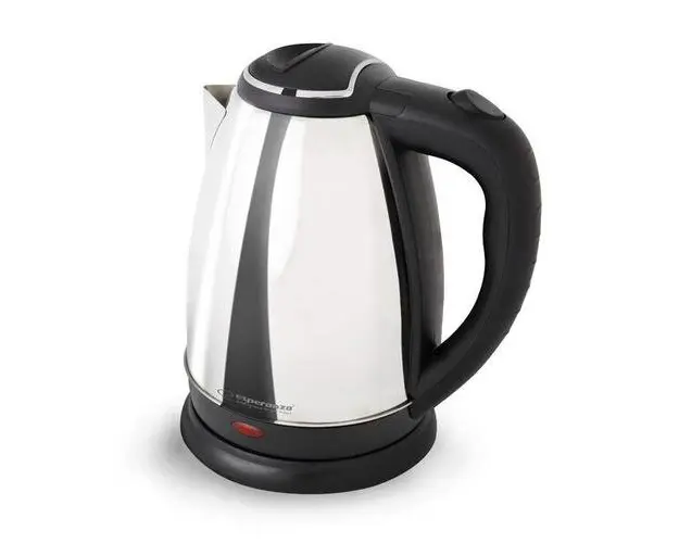 Fierbator Esperanza EKK104S Tugela, 2200W, 1.8L, Otel inoxidabil, Argintiu