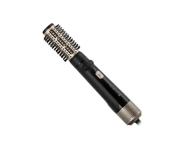 Perie de uscare si stilizare Remington AS7580, 1000W, Ionizare, Cool Shoot, Acoperire ceramica (Gri)
