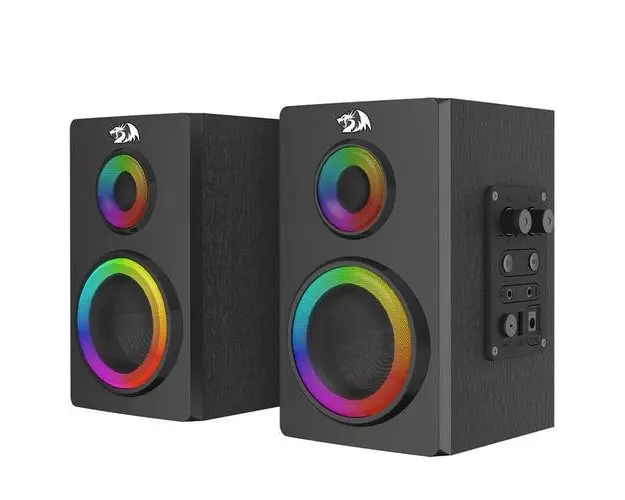 Boxe Bluetooth Redragon Orchestra, 14W, Sistem 2.0, iluminare RGB (Negru)