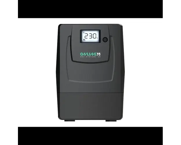 Ups fara management, ONLINE USV, 480 Watt, 800 VA, Negru