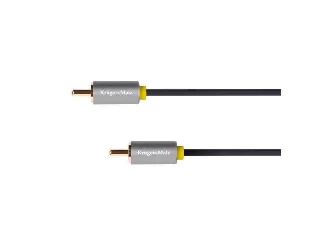 Cablu RCA - RCA Kruger&Matz Basic 0.5 m