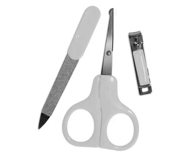 Set manichiura bebe Lorelli, 3 piese, White