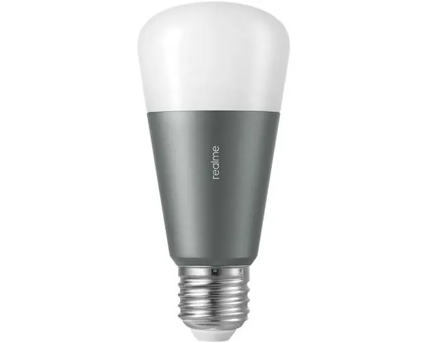 Bec LED inteligent Realme, Wi-Fi, E27, 9W, 1000 lm, lumina alba calda (1700-6500K)