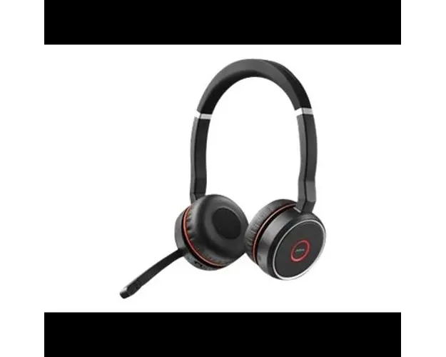 Casti Call Center Jabra Evolve 75 SE UC Stereo cu suport de incarcare (Negru)