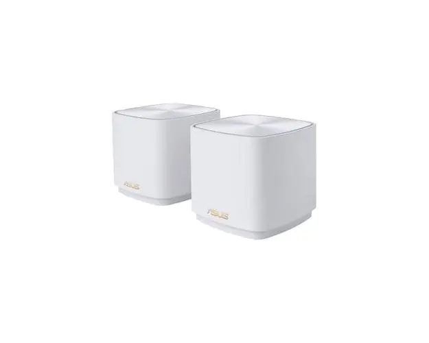 Sistem Wi-Fi ASUS ZenWiFi XD4 Plus (W-2-PK), AX1800, Dual-Band, acoperire 307m², Dual-Core CPU, 128MB/256MB Flash/RAM, Gigabit, AiProtection Classic, Traditional QoS, VPN server/client, IPTV, AiMesh, montare pe perete (Alb)