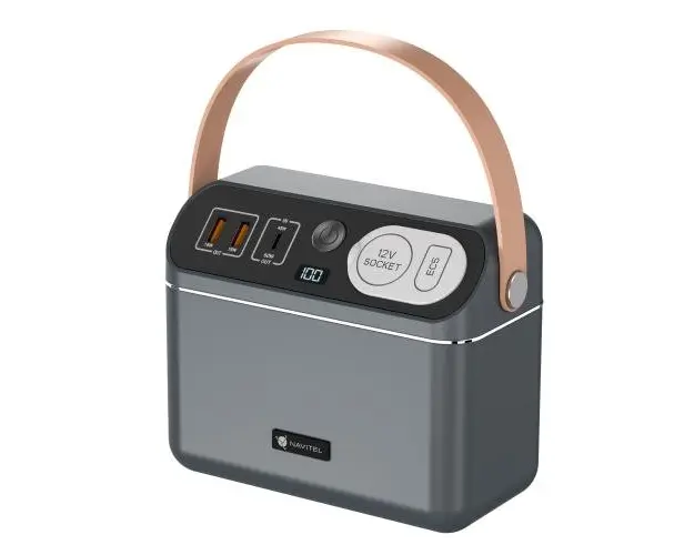 Statie de Alimentare Portabila NAVITEL NS150, Invertor 12V-220V 150W, USB-C PD3.0 60W, 60000 mAh, ultra-compacta