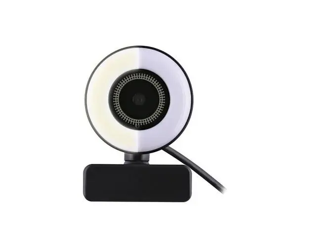 Camera web, TNB, Iluminare LED, 1080p, Negru