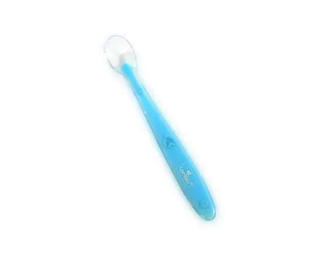 Lingurita din silicon Lorelli, 6 luni+, Blue