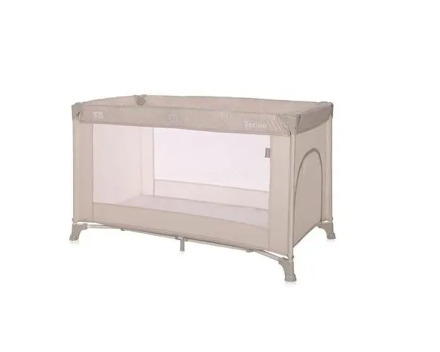 Patut pliabil Lorelli Torino, 1 nivel,120x60 cm, Fog Striped Elements
