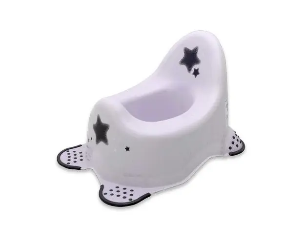 Olita anatomica antiderapanta Lorelli, 38 x 27 x 23,5 cm, Stars White