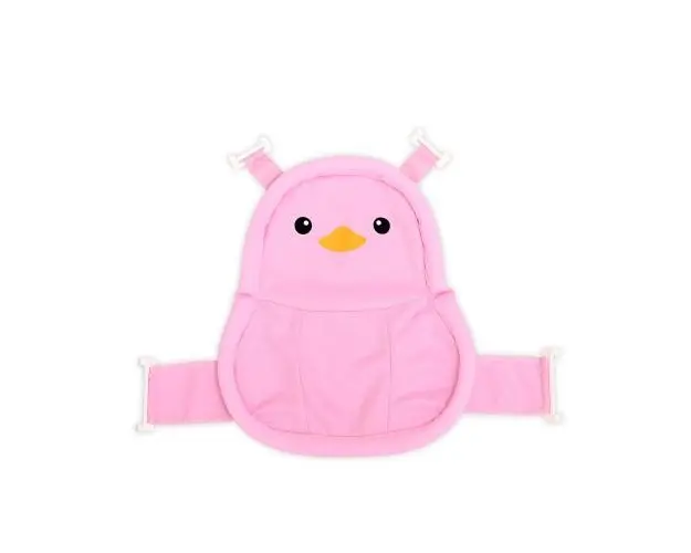 Suport tip hamac pentru cadita Lorelli, 0 luni+, Penguin Pink
