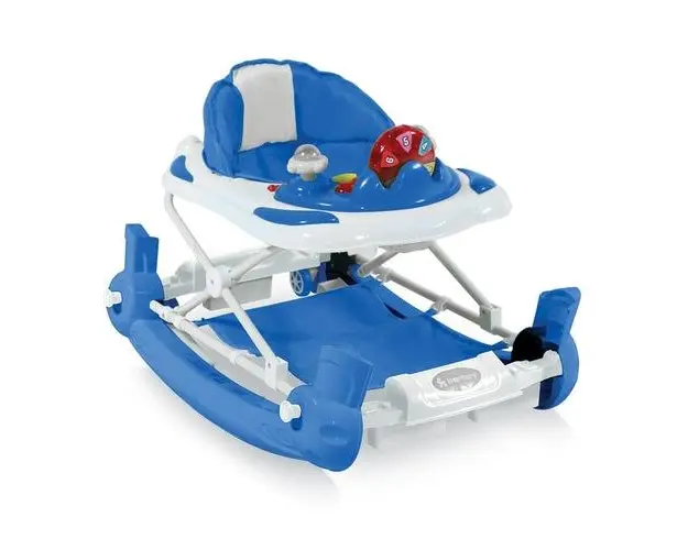 Premergator leagan School Lorelli, cu eurobaza, Albastru, 65 x 72 x 50 cm