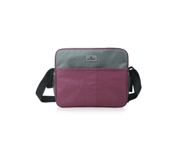 Geanta pentru accesoriile bebelusului Lorelli, compartimentata, Pink si Grey