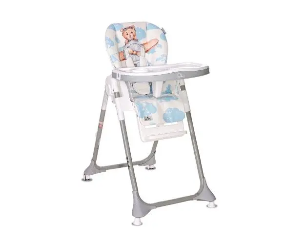 Scaun de masa Lorelli, Felicita, reglabil, Baby Blue Pilot