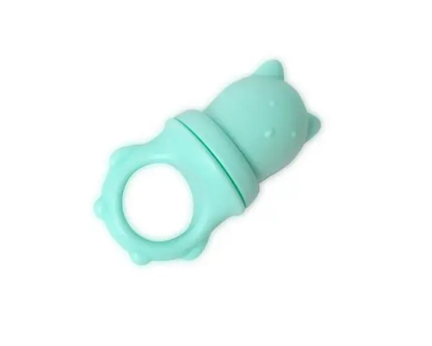 Suzeta pentru fructe si legume, Lorelli, 6 luni+, Blue