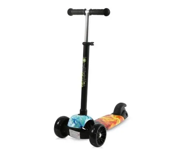 Trotineta reglabila pentru copii Lorelli, Draxter, 3 ani+, Red Flame