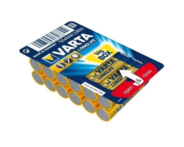 Baterii Alcaline VARTA Longlife Extra AAA, 12 buc
